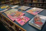 Some of the LGBTQ-themed books available at the Crook County Library. An effort to segregate these books to their own section was struck down by the library's board.