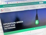 A webpage shows information about Operation Green Light. “With Operation Green Light, we are sending a message of appreciation to our veterans and their families,” said Multnomah County Commissioner Sharon Meieran in November 2022. “We encourage everyone to join us in shining a green light in support of our veterans and to also reflect on how we collectively can support veterans and their families transitioning back to civilian life.”
