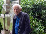 Sculpture artist Lee Kelly in his Oregon City studio and garden.