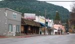 The town of Glendale, Oregon shows signs of wear.