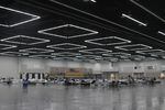 Three hundred beds have been laid out at the Oregon Convention Center to house those evacuated from wildfires.