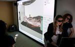 Using 3D goggles, people can get a better understanding of a medical procedure.