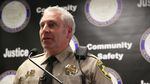 Deschutes County Sheriff Shane Nelson speaks at a press conference Dec. 7, 2018. 