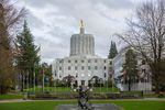 What happens if the Oregon Legislature holds a hearing on a tax increase and no one showed up to testify?
