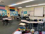 Justin Ryland's classroom sits empty on Wednesday, May 20, 2020, amid the ongoing coronavirus pandemic. 