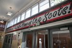 A painted banner on the entrance to David Douglas High School in Portland on Sept. 6, 2023. David Douglas High School's mascot "The Scot" is inspired by David Douglas, the botanist the Douglas fir tree is named after.