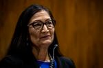 Interior Secretary Deb Haaland will speak with survivors of Native American boarding schools as part of a tour called 