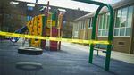 A closed playground at The Madeleine Elementary School in northeast Portland, March 21, 2020.