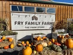 The Fry Family Farm store in Medford. The farm supplies thousands of pounds of food a week to the farmers markets.