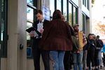 Oregon voters drop off ballots on Election Day, Tuesday, Nov. 6, 2018 in Portland, Oregon.