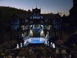 A scene from the Oregon Shakespeare Festival's 2018 production of "Romeo and Juliet" in its outdoor Elizabethan Theatre.
