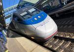 Cascadia high speed rail planners are aiming for a top speed of 250 mph, considerably faster than the next generation Amtrak Acela train shown here.