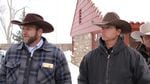 Ryan Bundy, right, told OPB that he and the other armed men occupying the Malheur National Wildlife Refuge headquarters will leave if Harney County residents want them to. The self-proclaimed militiamen have been occupying the buildings since Saturday.