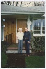 Hector Macpherson Jr., 1992, with wife, Kitty Macpherson, at their home in Oakville, Oregon.