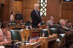File photo of state Rep. Carl Wilson, R-Grants Pass, on the Oregon House floor.