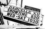 A sign advertises showtimes for the Darcelle XV drag show in Portland, Oregon, in this March 1, 2008 file photo. 