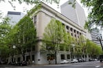 The Multnomah County Courthouse is pictured Saturday, May 25, 2019, in downtown Portland, Ore.