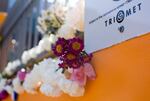 Flowers adorn the walkways and railings at the Hollywood Transit Center memorial Sunday, May 27, 2018, where a year earlier a makeshift memorial popped up in honor of those killed during a knife attack on a MAX train.