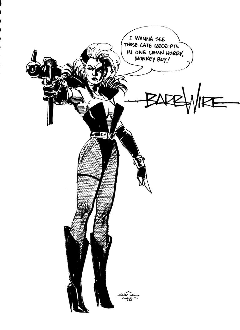 Barb Wire, 1986.