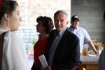 GOP gubernatorial candidate Sam Carpenter hosts election night party at Wubba's BBQ  Shack in Bend, Oregon. 