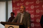 Oregon State Sen. Lew Frederick speaks at the Urban League of Portland on March 11, 2019.