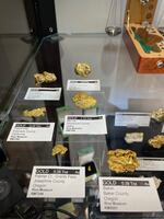 Police responded to an alarm at Rice Northwest Museum of Rocks and Mineral on Christmas Eve, finding the glass shattered on a gold display case, with gold items missing.