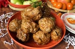 A bowl of juicy lion's head meatballs to celebrate Lunar New Year