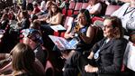 Oregon Gov. Kate Brown with the state delegation at the Democratic National Convention on Monday, July 25, 2016.