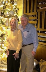 Kirby Wilbur, with wife Trina, in a photo taken last year.