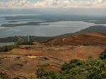 A nickel mine in an indigenous municipality in northeastern Guatemala. Mines on native lands can have a big footprint, sometimes leading to water pollution, air pollution, biodiversity loss, and other problems.