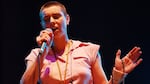 DUBLIN, IRELAND - JANUARY 18: Irish singer Sinead O'Connor sings in concert January 18, 2003 at The Point Theatre in Dublin, Ireland. (Photo by Getty Images)