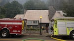The Multnomah Falls Lodge closed in September 2017 due to the Eagle Creek Fire.