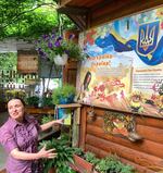 Ruslana Mikhaluk owns the Lito café in Chernivitsi, a city in western Ukraine. While her community is far from the front lines of the war with Russia, millions of Ukrainians have been displaced within their country and fleeing to places like Chernivitsi.