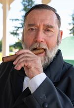 Jeff Davis portrays Ulysses S. Grant, a Union general who later went on to be president, at the America 250 celebration at Fort Vancouver on July 3, 2026.