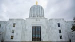 The Oregon Capitol in Salem, Oregon, on March 18, 2017.