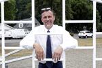 Alsea School District Superintendent Marc Thielman poses for a portrait on the school campus in Alsea, Ore., in this file photo from August 2021.  Thielman, who is running for governor as a Republican, supported a school district policy lifting districtwide mask requirements for students.