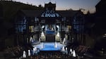 A scene from the Oregon Shakespeare Festival's 2018 production of "Romeo and Juliet" in its outdoor Elizabethan Theatre.