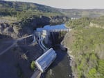 The 126-foot Copco 1 Dam was built in 1916 and is scheduled for removal in the summer of 2024.