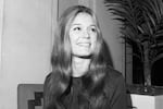 Steinem appears in New York on Feb. 17, 1970.