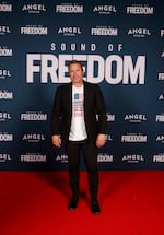 Tim Ballard attends the premiere of "Sound of Freedom" on June 28, 2023 in Vineyard, Utah.