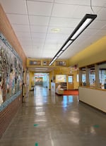 The hallway at Earl Boyles Elementary School in southeast Portland, where the Class of 2025 students started kindergarten in 2013. Most of the Class of 2025 students are wrapping up their junior year.