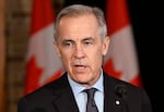Prime Minister Mark Carney speaks at the beginning of a Cabinet Planning Forum at the Citadelle in Quebec City, Thursday, Jan. 22, 2026.