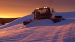 "Downhill Dave" grooms the slopes of Warner Canyon at dawn.