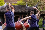 Taiko is very physically demanding music, as much dance as it is percussion.