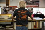 Dan's Tractor Inc. owner Skip Ogden stands at the counter of his Southwest Washington store.