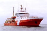 The John P. Tully 3, the Canadian Coast Guard vessel that sampled Pacific Ocean waters for Fukushima Radiation