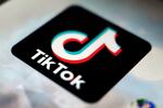 A view of the TikTok app logo, in Tokyo, Sept. 28, 2020.