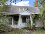 Country singer Cindy Walker's home in Mexia, Texas.