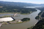 The Bonneville Dam on the Columbia River east of Portland. The Bonneville Power Administration, which markets energy from Columbia River Dams, is getting a new boss: Bill Drummond.