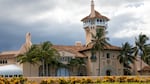 Mar-a-Lago is seen Aug. 16, 2022, a week after the FBI searched the home of former President Trump in Palm Beach, Fla., for classified documents.
